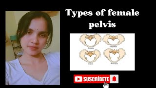 Types of female pelvis pelvis video youtubevideo youtube obg biology [upl. by Geiss]