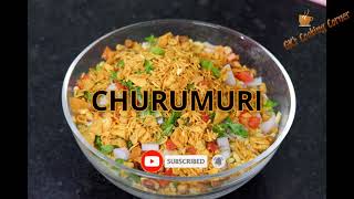 How to make Churumuri murmura recipe   perfect snack for evening [upl. by Rainger]