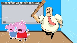 Peppa amp George ESCAPE Mr Pickles Roblox [upl. by Nielson]