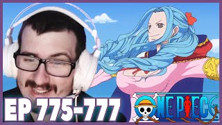 VIVI IS BACK ONE PIECE EPISODES 775777 REACTION REDIRECT LINK [upl. by Jammin]