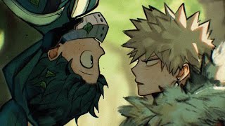 BakuDeku KatsuDeku AMV Fantasy AU  Just like fire [upl. by Chapel799]