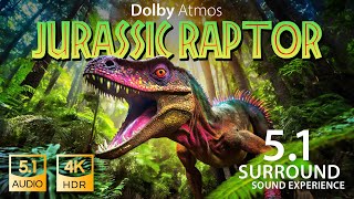 51 Atmos  Jurassic Raptor  51 Surround Sound Experience 4K HDR [upl. by Anirahc]