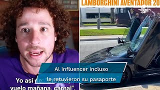 Lo que pagó Luisito Comunica por “chocar” un Lamborghini en Dubái [upl. by Sidra]