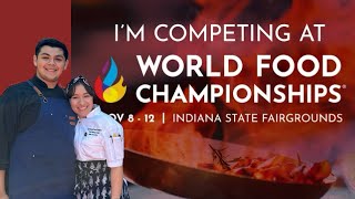 Hailey Scontrino is live at the World Food Championships With Chef Daniel🍽️ [upl. by Suciram803]