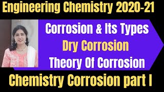 Corrosion and its type  Engineering Chemistry Corrosion Notes  Applied Chemistry Corrosion Notes [upl. by Aihtnys]