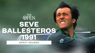 Seve Takes Charge At Royal Birkdale In 1991  Great Open Rounds [upl. by Teresina]