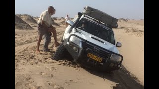 Raid 4x4 INTEGRAL NAMIB DUNES en Namibie avec NORD SUD EVASION 2018  Integral Namib Dune crossing [upl. by Alrich]