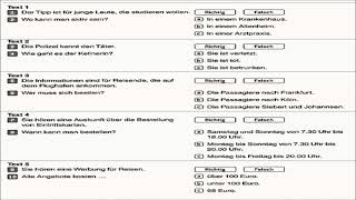 Zertifikat B1 Modelltest 13 [upl. by Grussing141]