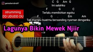 Kunci Gitar AKU BUKAN JODOHNYA  Tri Suaka  Mudah Buat Pemula [upl. by Neoma]