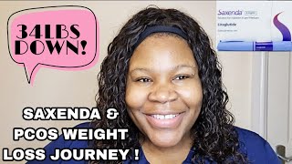 34LBS DOWN SAXENDA amp PCOS WEIGHT LOSS JOURNEY  WEEK 17 WEIGHT LOSS UPDATE  SASSY J [upl. by Annairol]