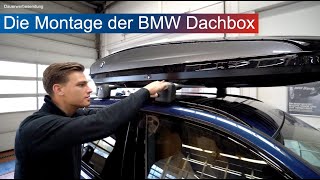 VOGEL AUTOHÄUSER  Die BMW Dachbox Montage [upl. by Maccarthy32]