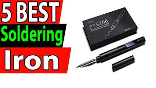 5 Best Soldering Iron Review 2025 [upl. by Dobb]