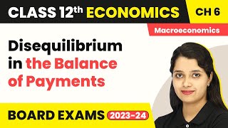 Disequilibrium in the Balance of Payments  Open Economy Macroeconomics  Class 12 Macroeconomics [upl. by Hitoshi]