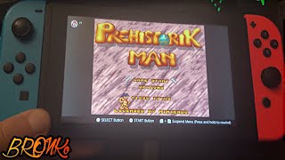 Prehistorik Man  This Game is an underrated Hidden Gem  Nintendo Switch handheld gameplay [upl. by Arammahs]