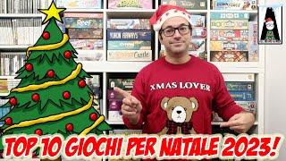 I migliori 10 GIOCHI DA TAVOLO da regalare per NATALE 2023 [upl. by Mercie168]