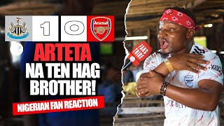 NEWCASTLE 10 ARSENAL  Godfrey  NIGERIAN FANS REACTION  Premier League 24245 HIGHLIGHTS [upl. by Hueston768]