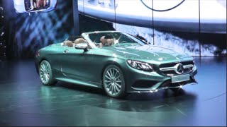 MercedesBenz SClass Cabriolet 2016 In detail review walkaround Interior Exterior [upl. by Kehoe472]