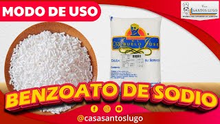 👨🏻‍🍳 MODO DE USO DE BENZOATO DE SODIO COMO CONSERVADOR ⭐ [upl. by Effie]