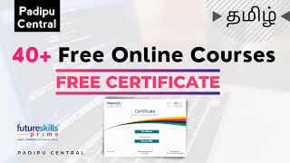 40 Free Online Courses with Certificate by FutureSkills Prime  Government of India [upl. by Niwroc362]