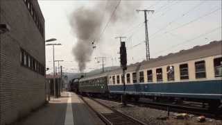 Westfalendampfsonderzug Nach Boppard mit E18 047 und 41 360 [upl. by Mandel349]