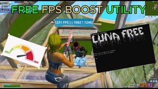 ULTIMATE Free Fortnite Tweaking Utility 🔧 Boost Fps Lower Delay amp Lower Ping [upl. by Mcdade]