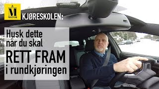 4 Rundkjøring rett fram [upl. by Dayle]