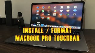 Cara ReInstall  Format Macbook Pro TouchBar [upl. by Mordy]