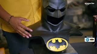 Batman 1989 11 Replica Cowl Featured Segment on Amazon Live [upl. by Norene]