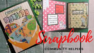 Community helpers Scrapbook [upl. by Yvon288]