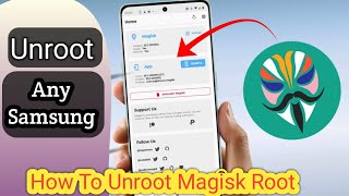 How To Unroot Android Samsung  Remove Root Any Samsung [upl. by Willmert]