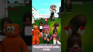 Free Bloxburg Neighborhood Code For Roleplays amp More roblox bloxburg bloxburgroleplay [upl. by Elyssa]