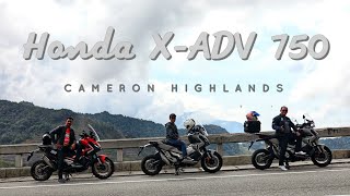 Honda XADV 750  Ride to Cameron Highland [upl. by Roseann]