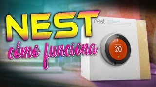 NEST FUNCIONAMIENTO MENÚ Y CONFIGURACIÓN  Termostato tercera generación [upl. by Naynek620]