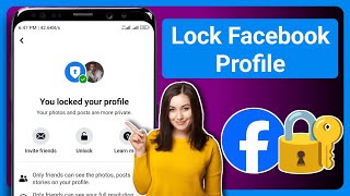 How to Lock Facebook Profile Officially 2024 [upl. by Oflunra41]