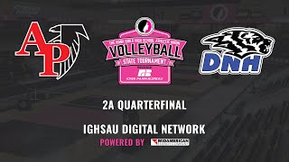 2024 IGHSAU Girls State Volleyball 2A Quarterfinal DikeNew Hartford vs AplingtonParkersburg [upl. by Aynotak]