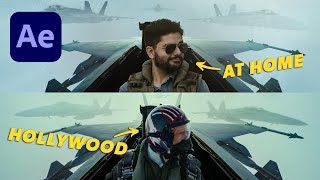 How I Became MAIN Character In TOP GUN Maverick Using VFX [upl. by Yarezed]