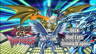 YuGiOh GX Tag Force 1 Blue Eyes Shining Dragon [upl. by Gwenneth]