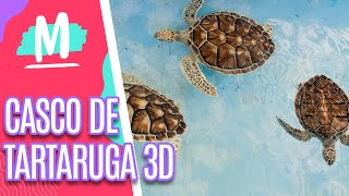 Conheça um casco de tartaruga 3D Mulheres 280223 [upl. by Remmer]