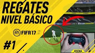 FIFA 17 REGATES BÁSICOS TUTORIAL  REGATES EFECTIVOS PS4  COMO REGATEAR TUTORIAL [upl. by Bannister618]