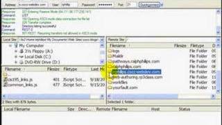 Publishing web pages with Filezilla [upl. by Eiramanad]