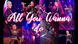 All you wanna do lyric video Six the musical [upl. by Kcirdnekal23]