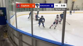 14U AA Columbus Cottonmouths vs Columbus Capitals Game 1 1112024 [upl. by Fredella]