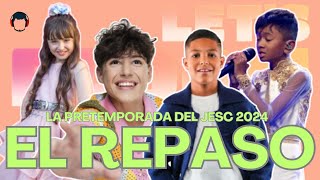 🌸 El Primer Gran Repaso a Eurovisión Junior 2024  España 4 canciones elegidas y los representantes [upl. by Ellehciram]