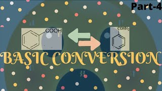 Benzoic Acid To Benzamide And Viceversa I Basic Conversion Of Aromatic Compounds I Part4 [upl. by Renate]