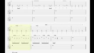 Sylosis  Enshrined  Guitar Tab [upl. by Meggy]