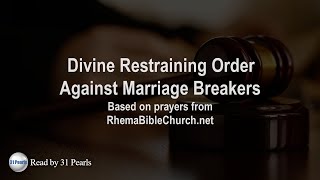 Divine Restraining Order Against Marriage Breakers  Text In Video [upl. by Ordnasil]