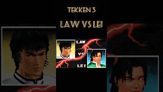 Tekken 3 Law vs Lei  The Battle of Wits  14 Star Game [upl. by Enia]