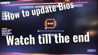 How to Bios Update Gigabyte Motherboard Bios [upl. by Bancroft]