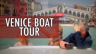 Venice Boat Tour Grand Canal amp San Giorgio Maggiore Adventure  Walks of Italy [upl. by Ahserb]