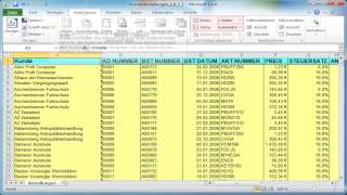 In Excel eine Tabelle ausdrucken [upl. by Jay]